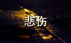 《悲伤成河》经典语录